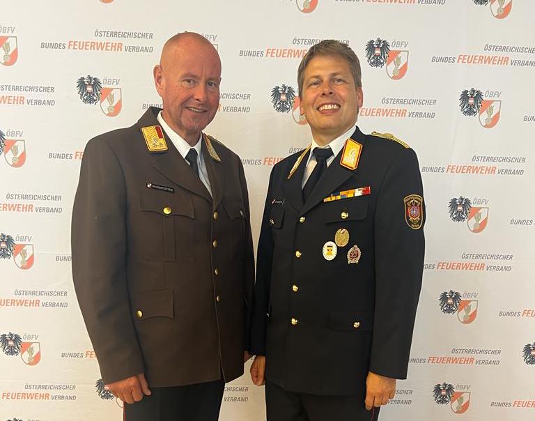 Mario Rauch ist neuer Vizepräsident des ÖBFV - Bezirk Freistadt